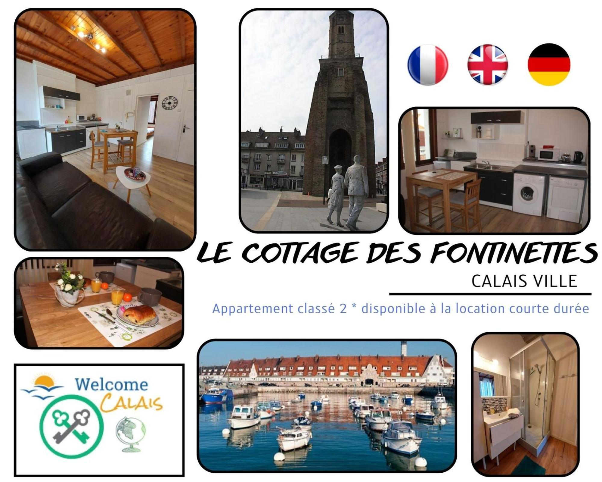 Welcome Calais Centre St Pierre Fontinettes Eksteriør billede